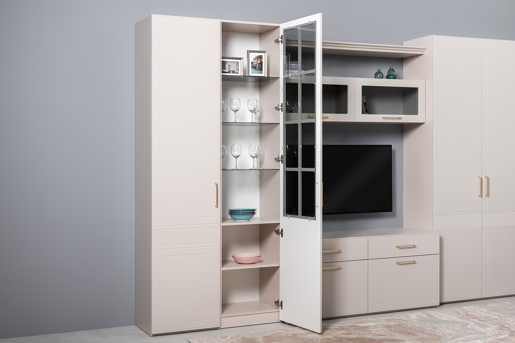 Стеклянные, Шкаф-витрина Ричфорд 16.369