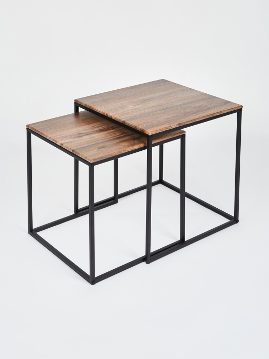 Журнальные столики, Комплект из двух квадратных журнальных столиков М002.0А52