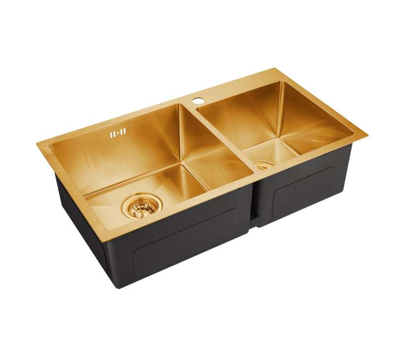 Кухонные мойки, Мойка универсального монтажа EMB-210 PVD Nano