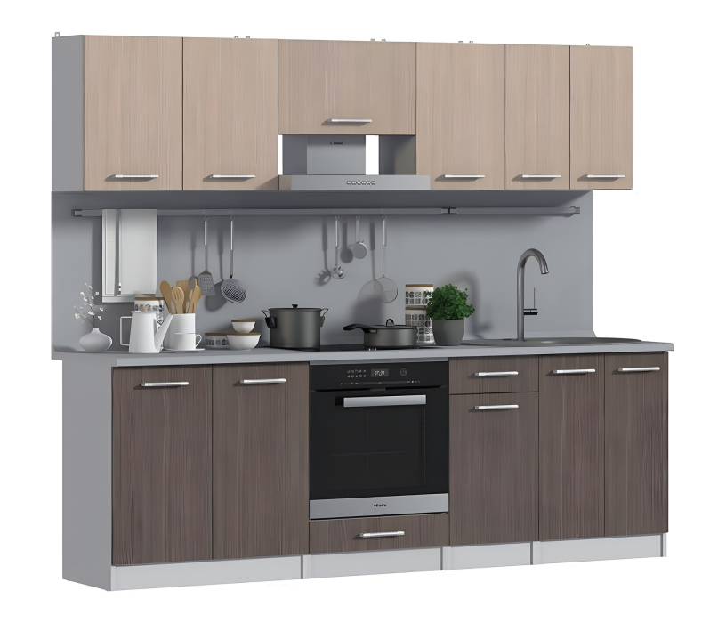 Навесные, Виктория ЛМП-80 полка Белый/Сосна Авола Шампань