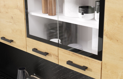 Кухня Хозяюшка 2,0 м Дуб вотан ЛДСП