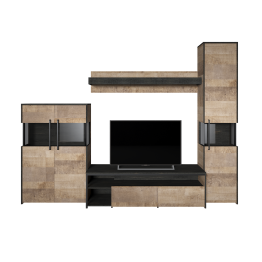 Шкаф-пенал с витриной Трувор 13.205