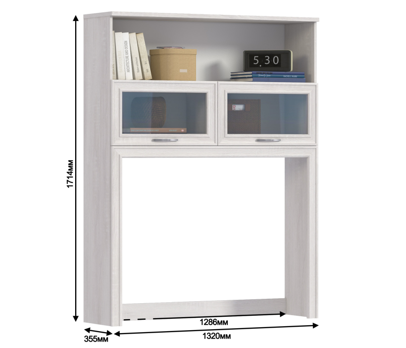 Открытые, Стеллаж-надстройка Флоренция СБ-2402