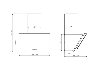 Кухонная вытяжка ELIKOR Жемчуг 60П-700-Е4Д