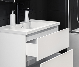 Тумба Люкс СБ-3157 Белый