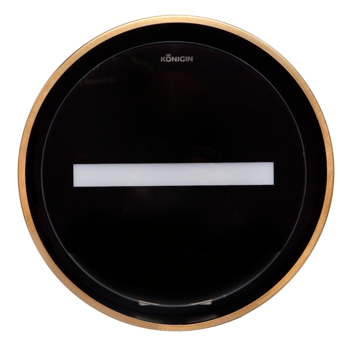 Вытяжки, Кухонная вытяжка Konigin Pasio Gold/Black Glass 31