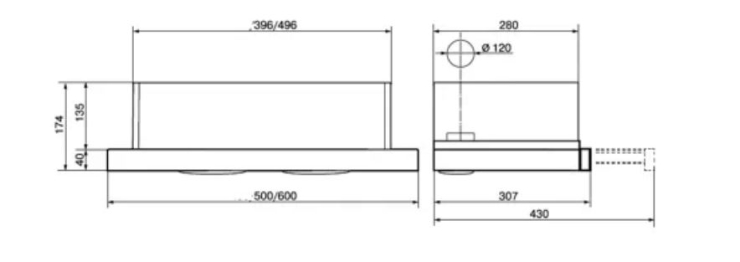 Кухонная вытяжка ELIKOR Slide 60П-430