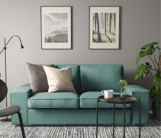 Диваны кровати со спальным местом, Диван прямой Кивик