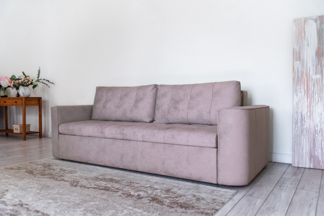 Диваны кровати со спальным местом, Прямой диван Boston, велюр