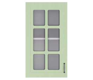 Регина фасад для шкафа навесного со стеклом 40х71 см