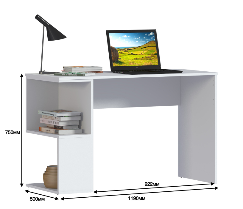 Прямые компьютерные столы, Стол Кито СБ-3212