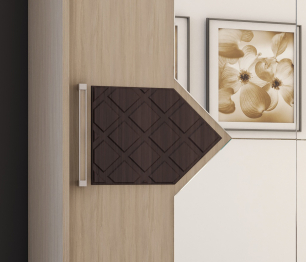 ЛДСП Шкаф-купе НИКОЛЬ 2 Ясень Шимо-Лиственница темная