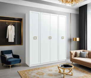 Шкаф четырехдверный Ассоль/Макс 2000 мм