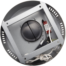 Кухонная вытяжка Equilibrium Steel Glass