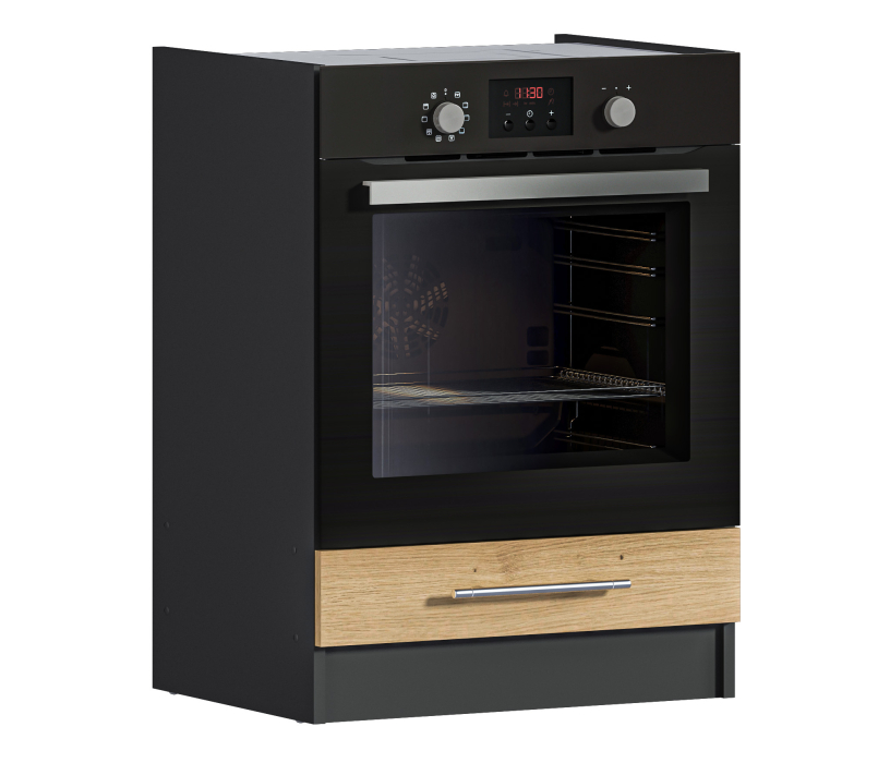 Сопутствующие товары, Ангелина ЛСДЯ-1-60 Стол под духовку Диамант серый/Дуб дикий