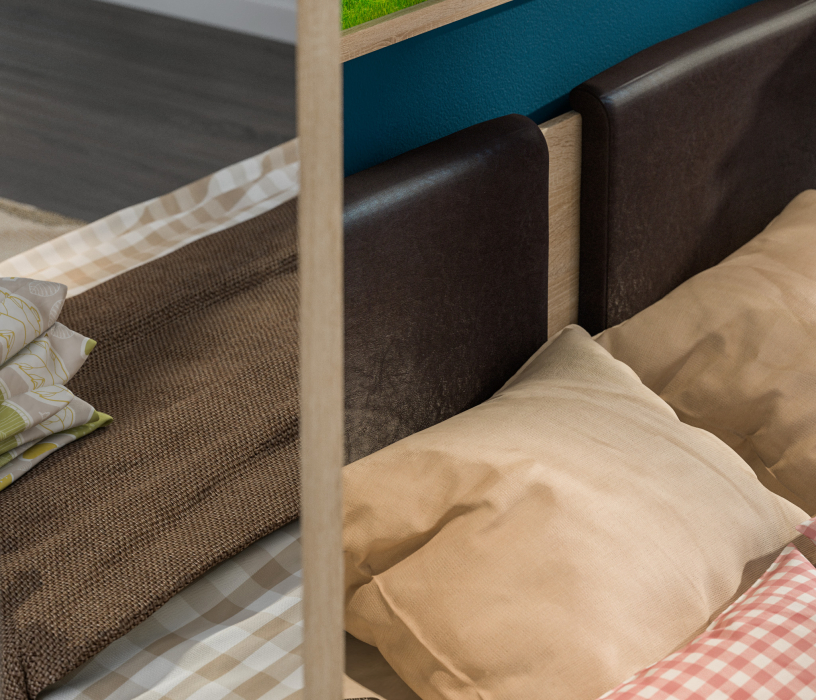 Для одежды, Шкаф 1 дверный с зеркалом Веста СБ-2260