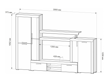 Гостиная Маркус GOJA1