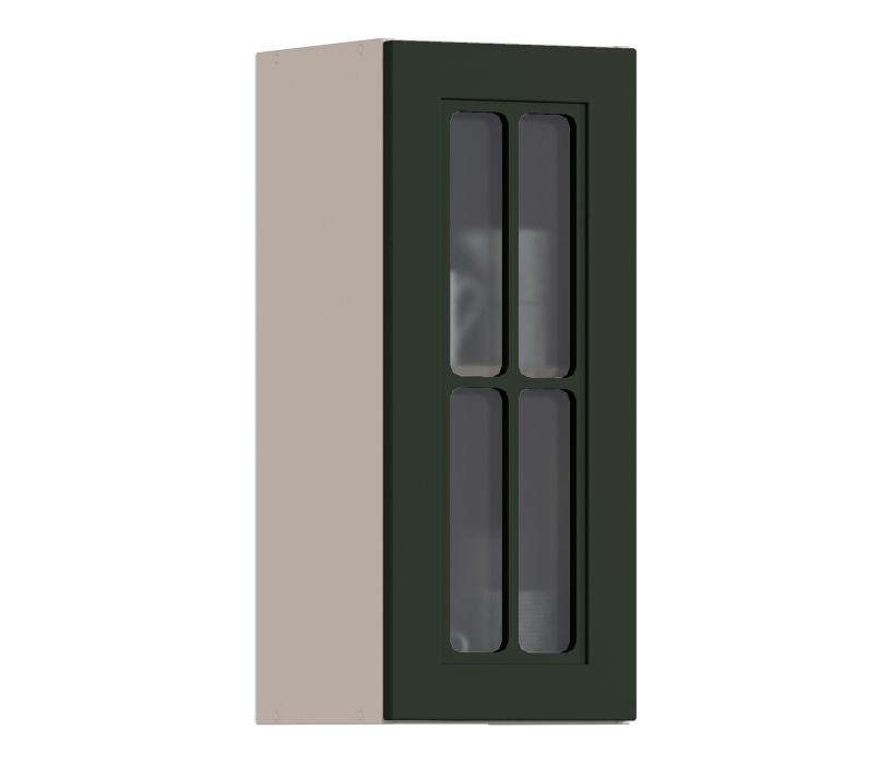 MODERN, MODERN шкаф навесной со стеклом 1 дв 30х72 см