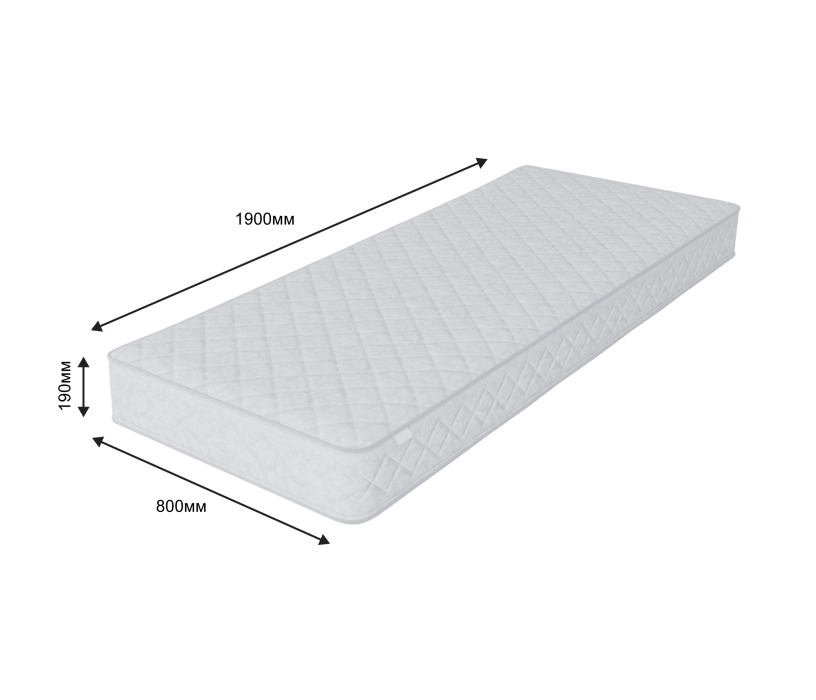 800 x 1900, Матрас Классик-Оптима 800*1900