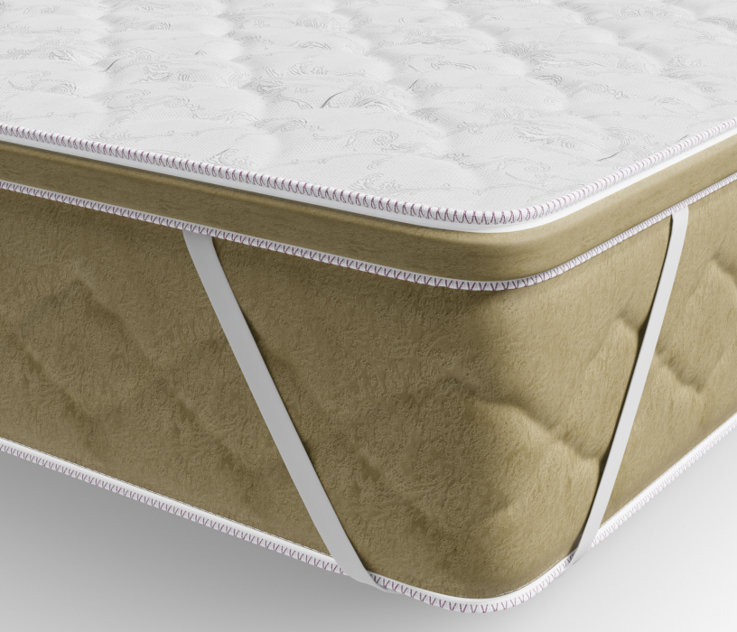 Защитные чехлы и наматрасники, Наматрасник Соник-кокос h 3см 1600*2000