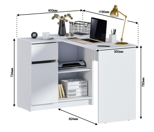 Стол компьютерный Альфа СБ-2955