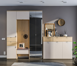 Прихожая Афина Дуб Винченца,Кашемир...