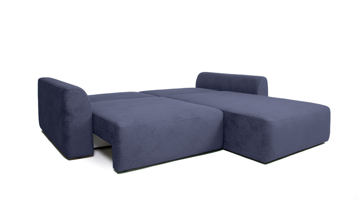 Диваны угловые в гостиную, Диван угловой Trump mini, велюр