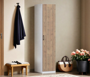 Шкаф однодверный Макс 500 мм, вариант №5 (ЛДСП)