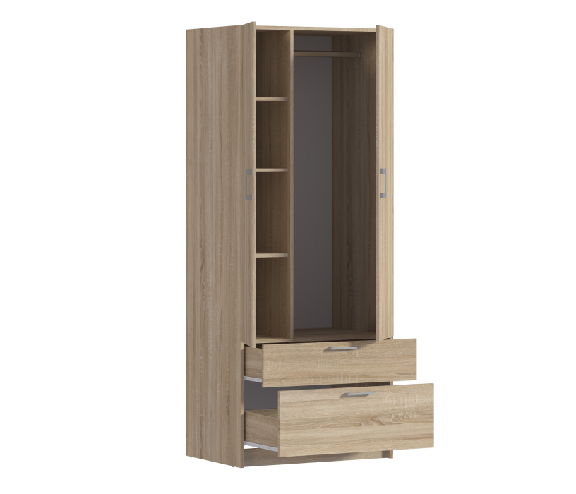 Шкафы распашные, Шкаф Терра СБ-3292 Дуб Сонома