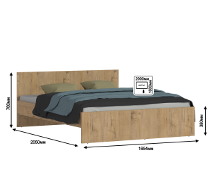 Кровать Мамбо СБ-2679