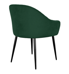 Стул 440 K13 изумруд, ножки черные