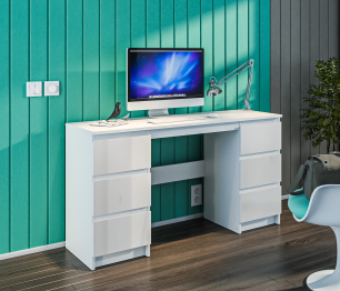 Стол Медея СБ-3337 Белый