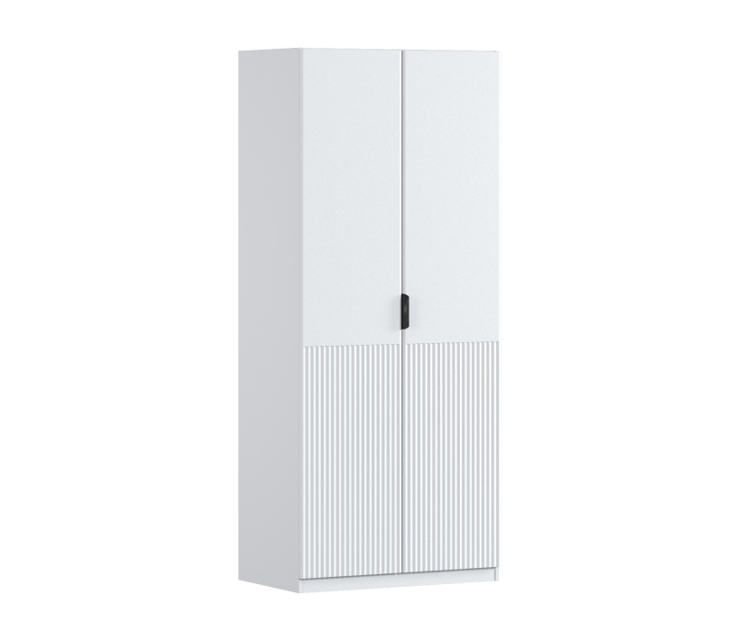 В спальню, Шкаф двухдверный Макс 1000 мм, вариант №1 (ЛДСП/МДФ)