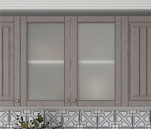 Кухня Хозяюшка 2,0 м Трюфель МДФ