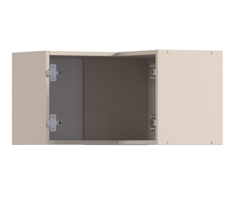 , Регина РПАУ-60 Полка угловая Песочный