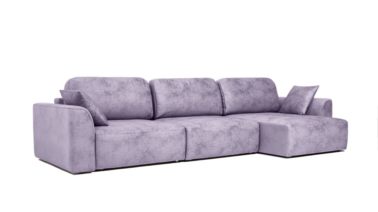 Диваны угловые в гостиную, Диван угловой Trump, велюр