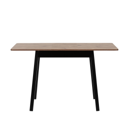 Стол раздвижной DAIKO 1Р, металл Черный, Дуб велингтон