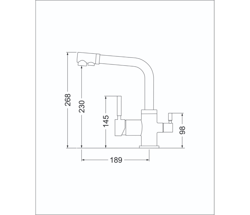 Смесители, Смеситель EMAR ЕС-3003 Quartz