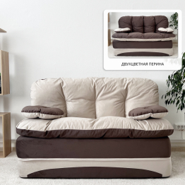 Бескаркасный диван-кровать Клиффорд Мини, спальное место 1550*1900 мм велюр