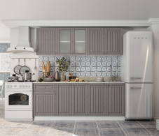 Кухонные гарнитуры, Кухня Хозяюшка 2,0 м Трюфель МДФ