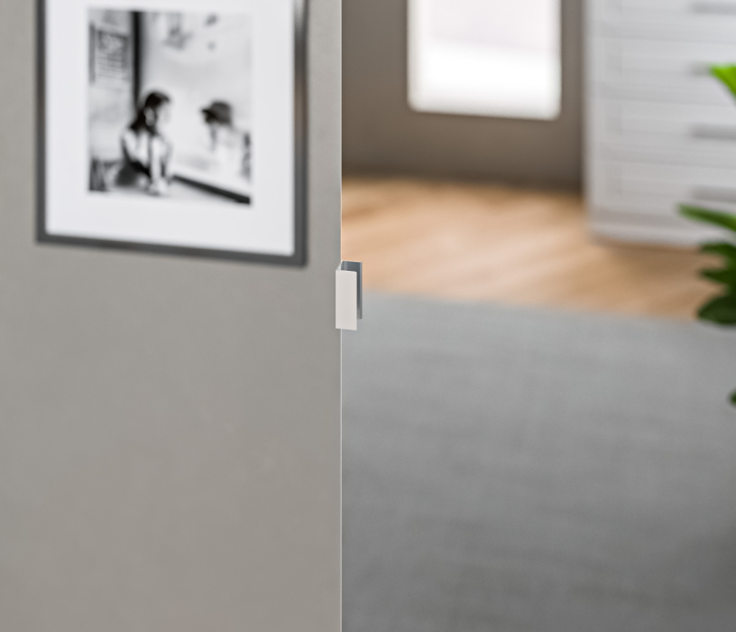 Шкафы пеналы, Шкаф-пенал МАКС 500  с зеркалом Белый/МДФ Белый матовый