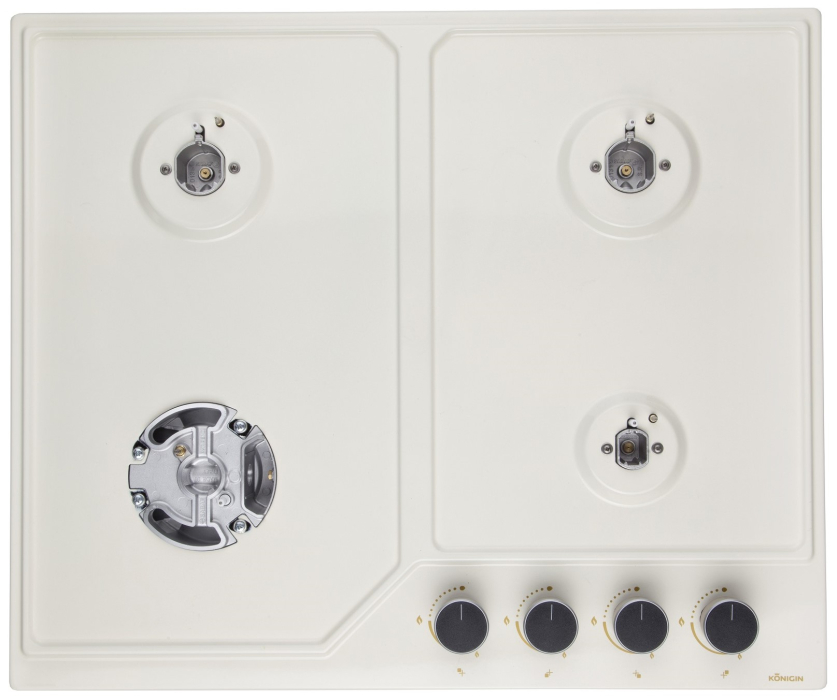 Встраиваемые варочные панели, Газовая варочная панель Konigin Blaze 604 Эмаль