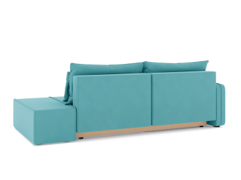 Диван-кровать угловой Портленд еврокнижка НПБ, велюр