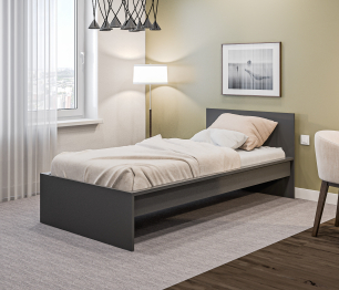 Кровать (1200) Леон/Бруклин СБ-3367