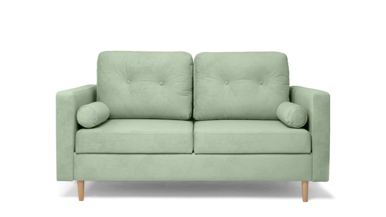 Диваны прямые кухонные, Диван Lucas 140, велюр