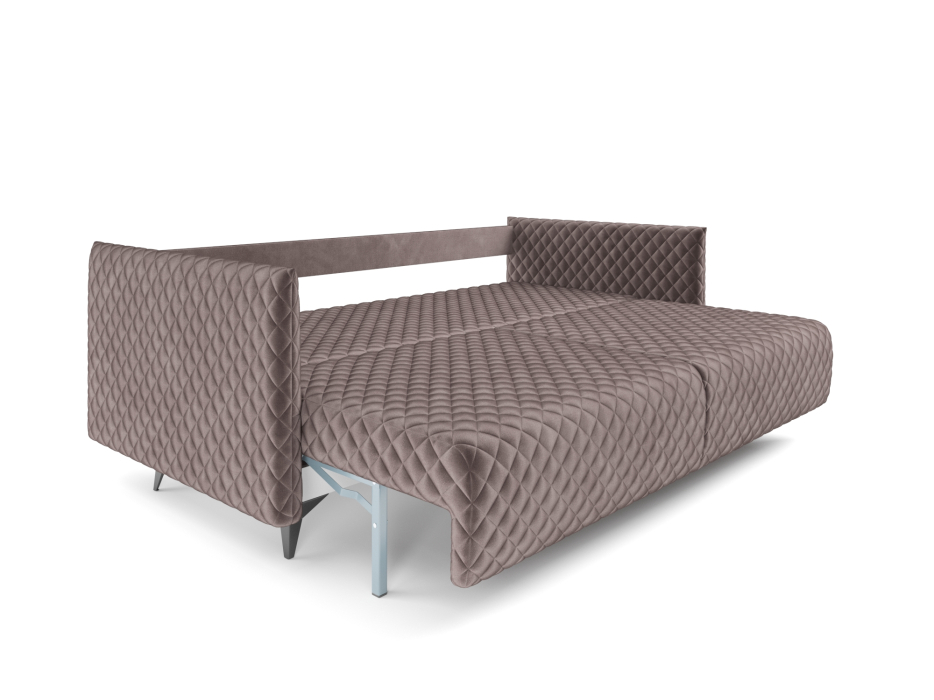 Диваны кровати прямые, Прямой диван Джорджо, вельвет (бархат)