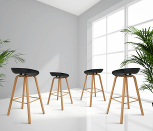 Стул барный LIBRA black (BOX-4)