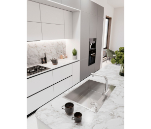 Мойка универсального монтажа EMB-125A PVD Nano