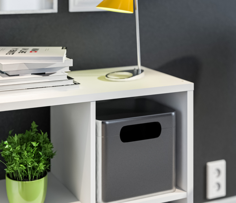 Стеллажи, Стеллаж Кито СБ-3241 Белый