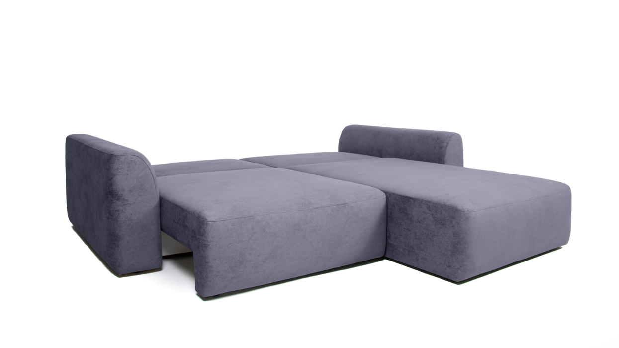 Диваны угловые в гостиную, Диван угловой Trump mini, велюр